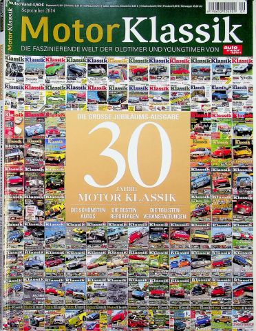 Deckblatt Motor Klassik (09/2014)